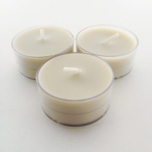 caribbean coconut tea light candles