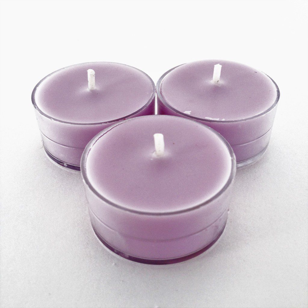 Japanese Cherry Blossom Soy Tea Light Candles (Per Dozen) japanese cherry blossom tea light candles