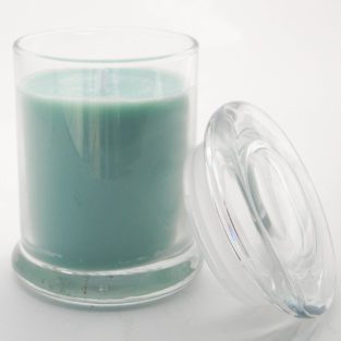 cucumber melon 8oz glass jar candle