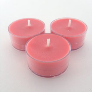 sweet pea tea light candles