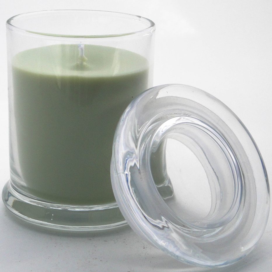 Lemon Grass Essential Oil Soy 8oz. Jar Candles lemon grass 8oz glass jar candle
