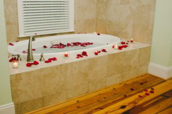 Scented Candles and Stress Relief bath time stress relief